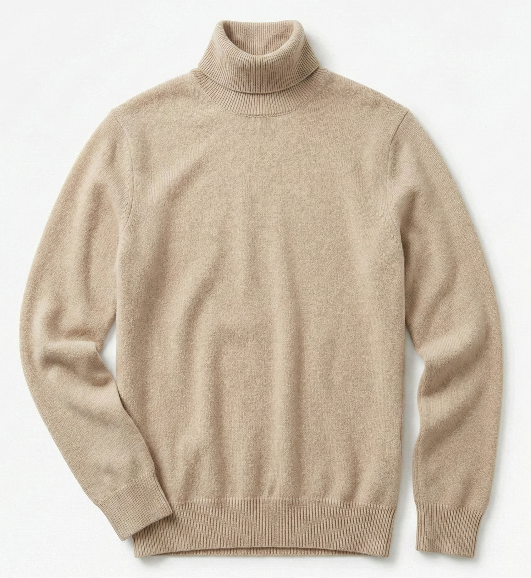 Men's Turtleneck - Beige