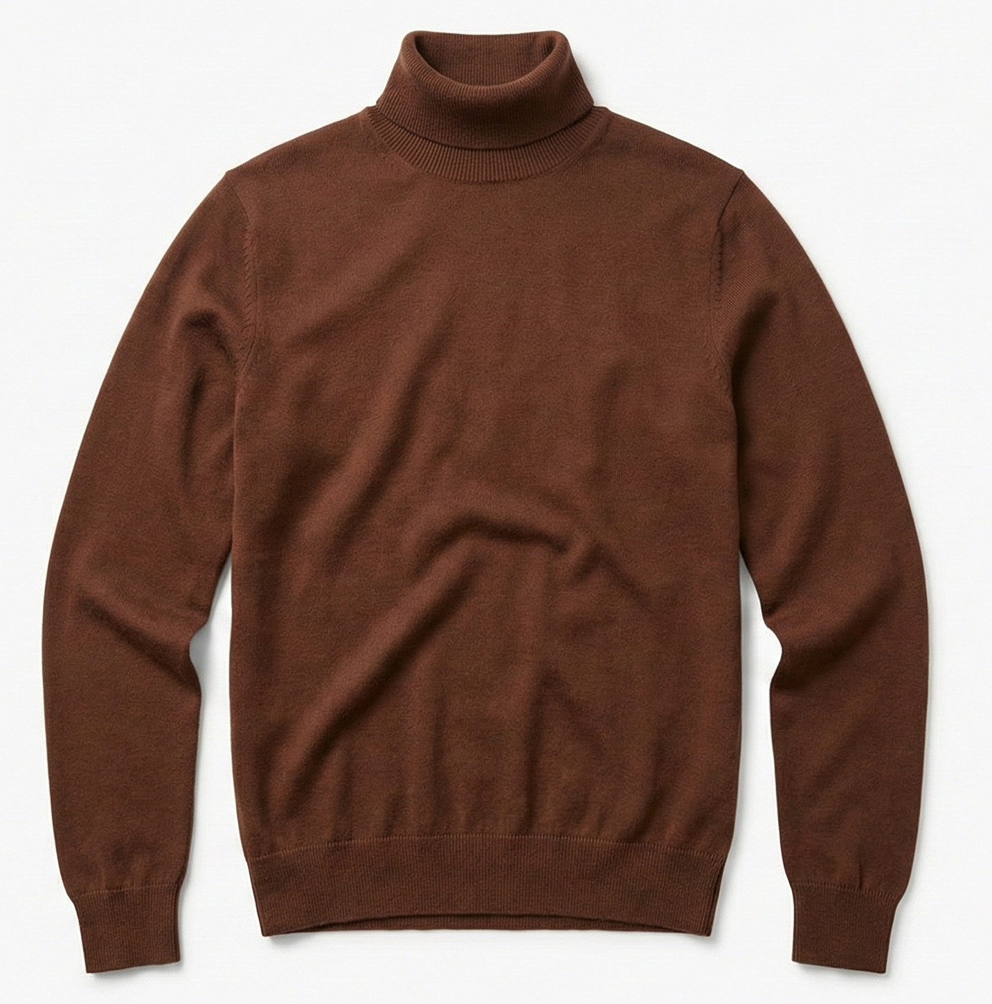 Men's Turtleneck - Chestnut